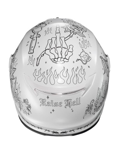 Casco Integral ScorpionEXO Covert FX Litas 2 Blanco Grande