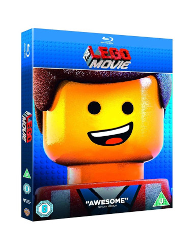 Película de Lego Blu-ray 2014 Chris Pratt Doblada Castellano