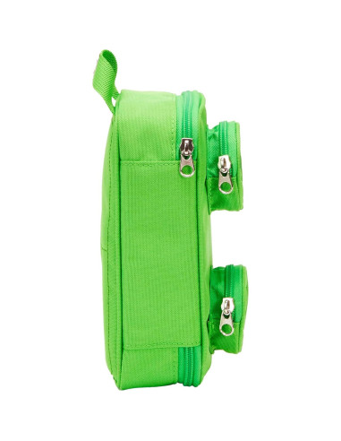 Funda de Ladrillos LEGO Verde 20x10x6 cm para útiles