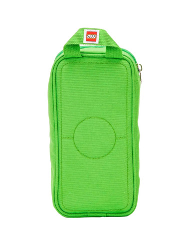 Funda de Ladrillos LEGO Verde 20x10x6 cm para útiles