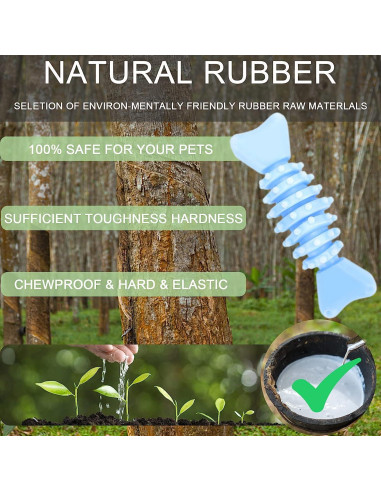 Juguetes para Cachorros CGBD Paquete de 6 Azul Masticar