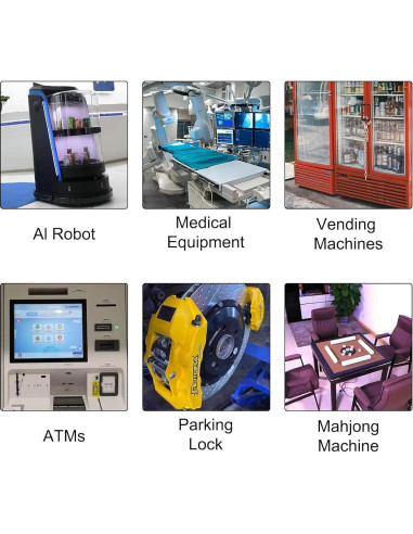 10 Piezas Motor de Engranaje Mini N20 DC 3V-6V Metal
