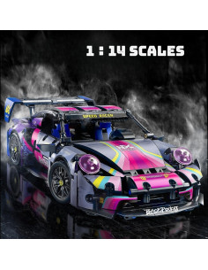 Bloques de Construcción Chodia Supercarro 1:14 para Adultos 2