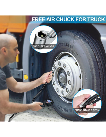 Medidor de Presión de Neumáticos Digital ENDARK 250 PSI