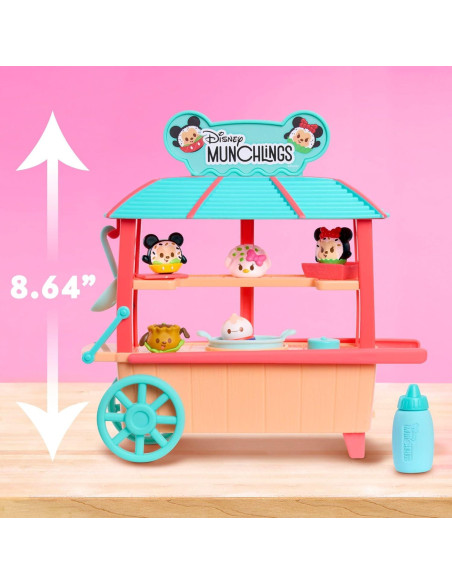 Juego de Carrito de Dumplings Just Play Disney Munchlings 11 Piezas Juego de Carrito de Dumplings Just Play Disney Munchlings 11 Piezas