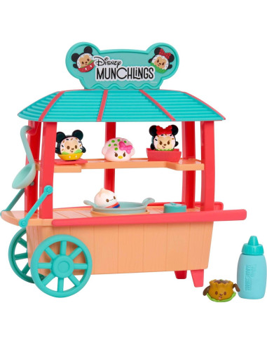 Juego de Carrito de Dumplings Just Play Disney Munchlings 11 Piezas