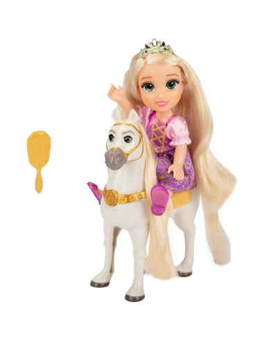 Muñeca Rapunzel Disney Princess 15.24 cm con Maximus