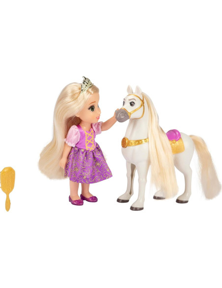 Muñeca Rapunzel Disney Princess 15.24 cm con Maximus Muñeca Rapunzel Disney Princess 15.24 cm con Maximus