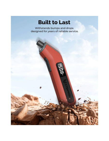 ETENWOLF T300 Plus Medidor Digital de Presión de Neumáticos 200 PSI