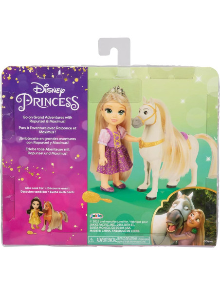 Muñeca Rapunzel Disney Princess 15.24 cm con Maximus Muñeca Rapunzel Disney Princess 15.24 cm con Maximus
