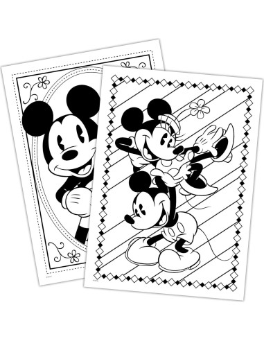 Bendon Disney Mickey Mouse Imagine Ink 24 Páginas 2 Piezas