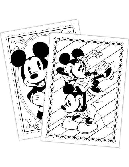 Bendon Disney Mickey Mouse Imagine Ink 24 Páginas 2 Piezas