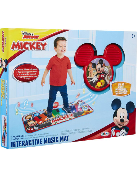 Alfombra Musical Interactiva Mickey Mouse Jakks 91x48 cm