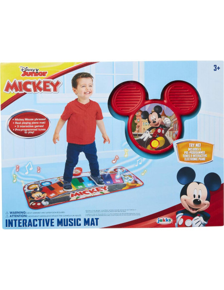 Alfombra Musical Interactiva Mickey Mouse Jakks 91x48 cm