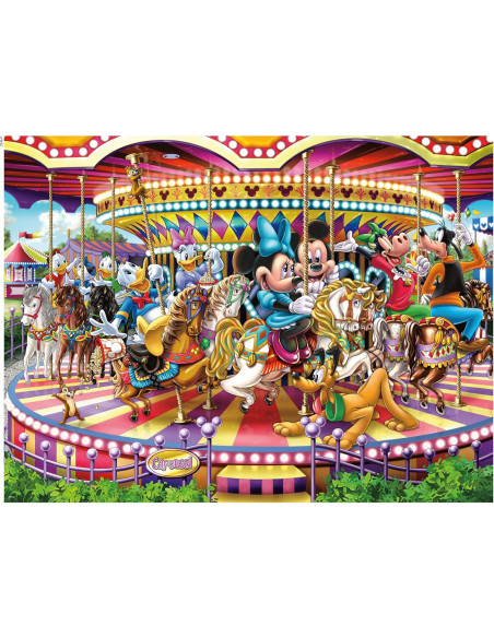 Rompecabezas Disney Carrusel Ceaco 300 Piezas 54x38 cm Rompecabezas Disney Carrusel Ceaco 300 Piezas 54x38 cm