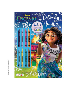 Libro de Colorear Disney Encanto Bendon 32 Páginas con Crayones