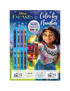 Libro de Colorear Disney Encanto Bendon 32 Páginas con Crayones 2