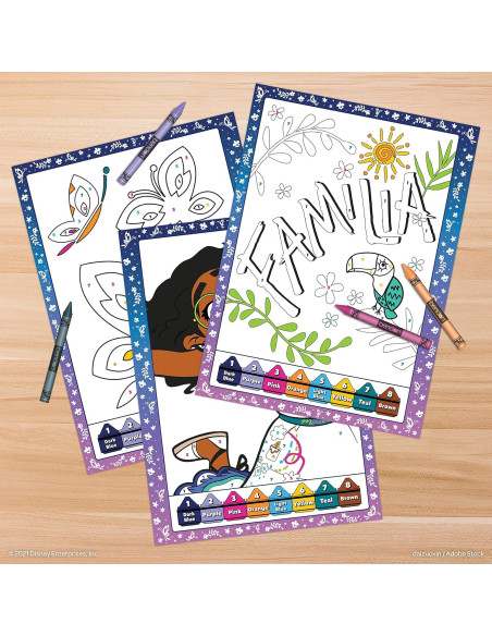 Libro de Colorear Disney Encanto Bendon 32 Páginas con Crayones