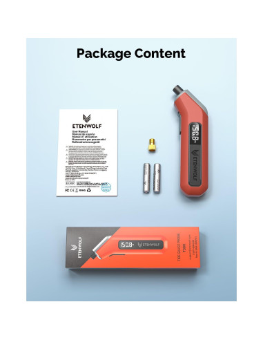 ETENWOLF T300 Plus Medidor Digital de Presión de Neumáticos 200 PSI