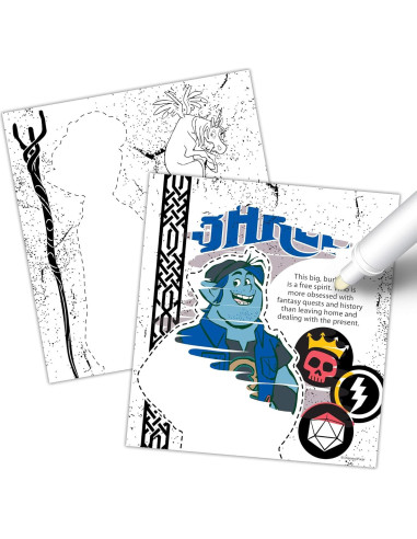 Libro de Colorear Imagine Ink Disney Onward 24 Páginas