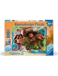 Rompecabezas Ravensburger Moana 2 - 100 Piezas XXL 49x36cm 2