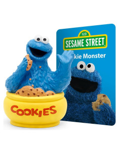 Figurita de audio Cookie Monster Tonies - Plaza Sésamo 32 min