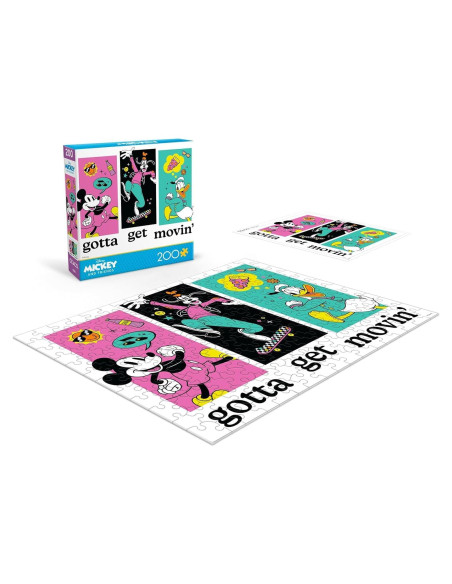 Rompecabezas Ceaco Disney Mickey y Amigos 200 Piezas 38.1cm Rompecabezas Ceaco Disney Mickey y Amigos 200 Piezas 38.1cm