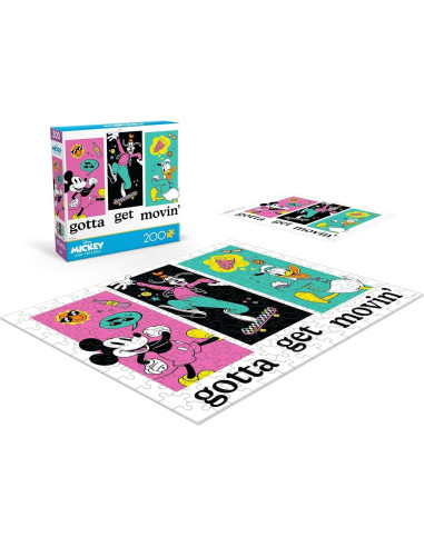 Rompecabezas Ceaco Disney Mickey y Amigos 200 Piezas 38.1cm