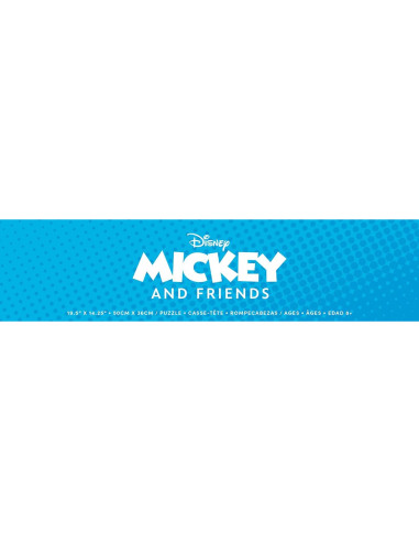 Rompecabezas Ceaco Disney Mickey y Amigos 200 Piezas 38.1cm