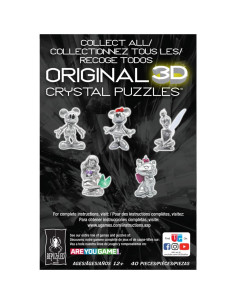 Rompecabezas 3D BePuzzled Disney Platino Minnie 14.6 cm 2
