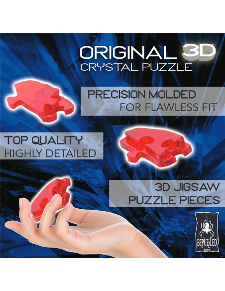 Rompecabezas 3D BePuzzled Disney Platino Minnie 14.6 cm