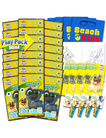 Conjunto de Fiesta Mini Puppy Dog Pals - 24 Paquetes de Juego