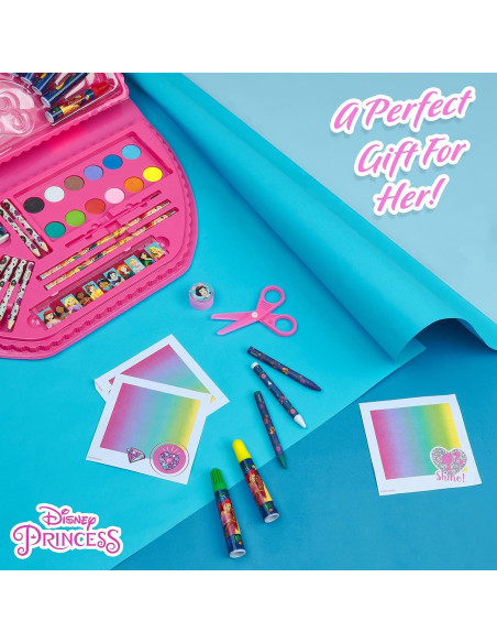 Juego de Arte Disney para Niños 40 Piezas - Princesa Rosa