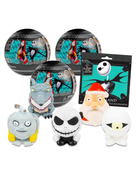 Paquete de 3 Bolsas Sorpresa Crenstone Pesadilla Antes de Navidad