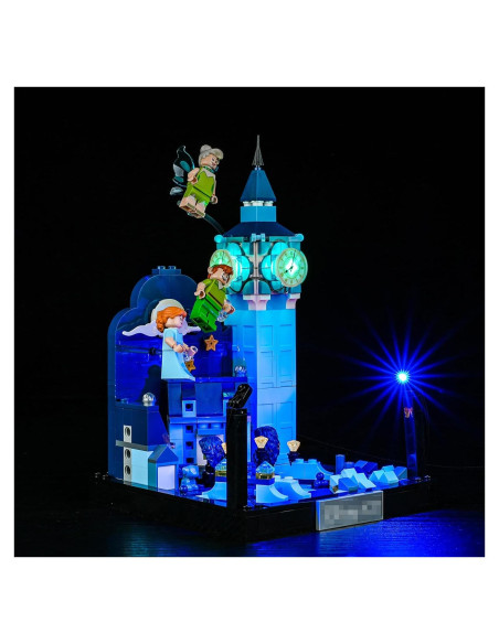 Kit de Luz LED LocoLee para LEGO 43232 Peter Pan y Wendy
