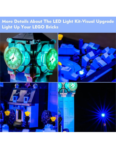 Kit de Luz LED LocoLee para LEGO 43232 Peter Pan y Wendy