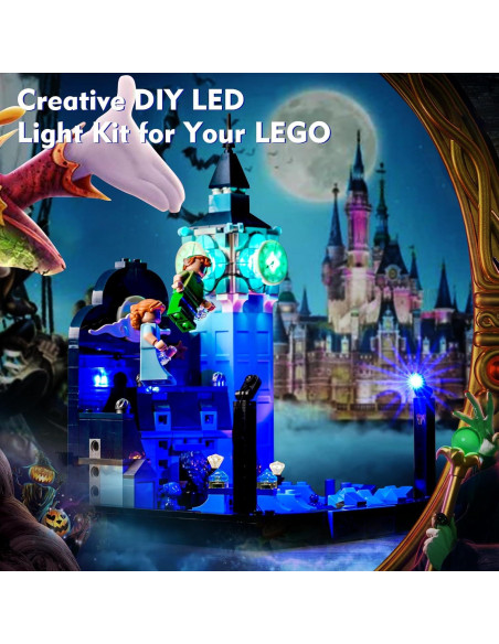 Kit de Luz LED LocoLee para LEGO 43232 Peter Pan y Wendy