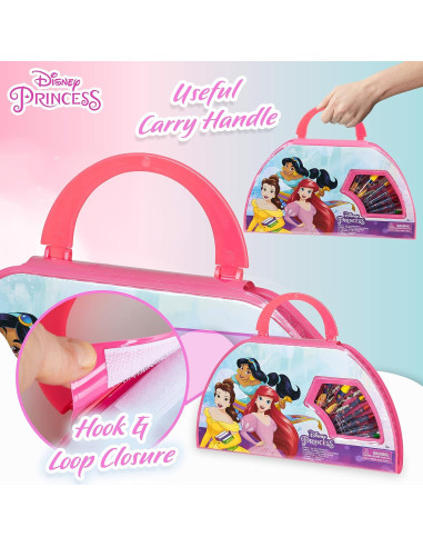 Juego de Arte Disney para Niños 40 Piezas - Princesa Rosa