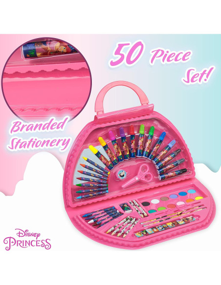 Juego de Arte Disney para Niños 40 Piezas - Princesa Rosa