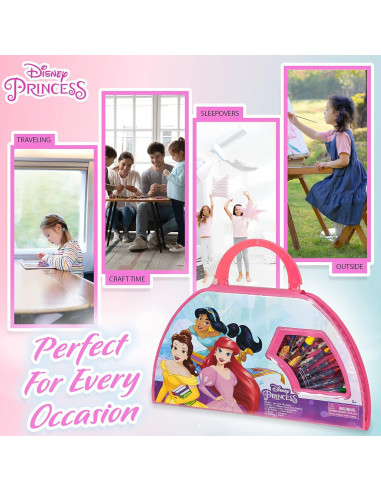 Juego de Arte Disney para Niños 40 Piezas - Princesa Rosa