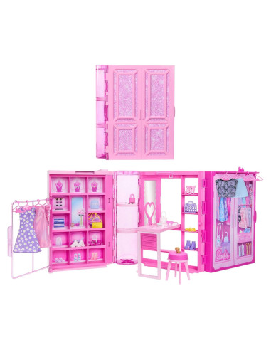 Armario de Sueños Barbie Mattel con 25 Accesorios 91 cm