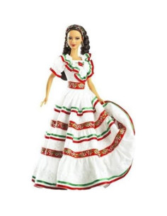 Muñeca Barbie Cinco De Mayo - Vestido Folclórico Mattel 2