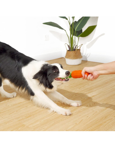 Juguete Squeaky para Perros MewaJump Zanahoria 22,86 cm