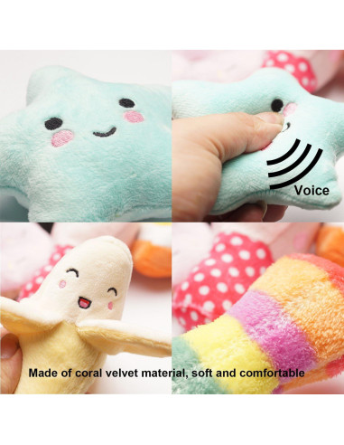 Paquete de 9 Juguetes para Perros Pequeños MANLI