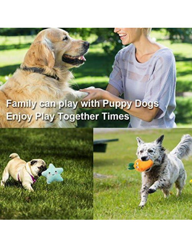 Paquete de 9 Juguetes para Perros Pequeños MANLI