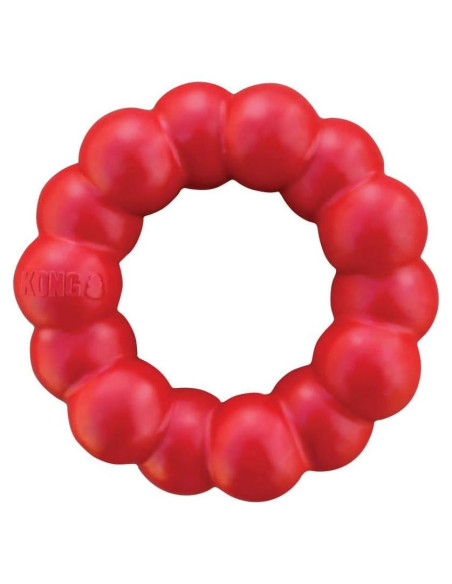 KONG Anillo de Caucho Natural para Perros Pequeños 8,89 cm KONG Anillo de Caucho Natural para Perros Pequeños 8,89 cm