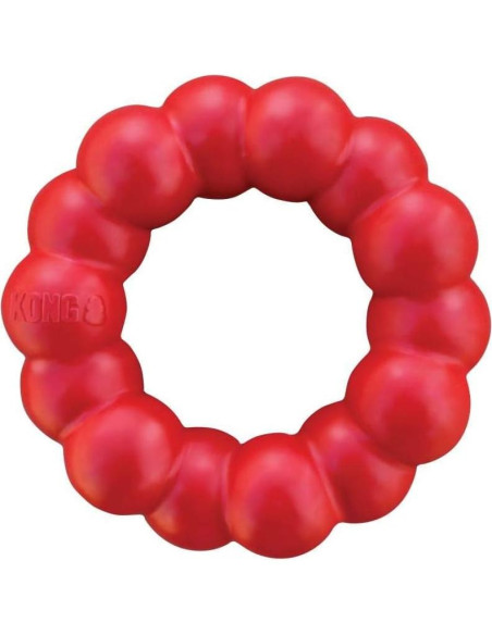 KONG Anillo de Caucho Natural para Perros Pequeños 8,89 cm KONG Anillo de Caucho Natural para Perros Pequeños 8,89 cm