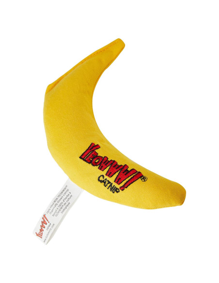 Juguete para Gatos Plátano Amarillo DuckyWorld 17,78 cm