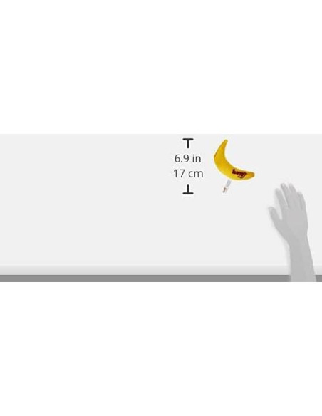 Juguete para Gatos Plátano Amarillo DuckyWorld 17,78 cm