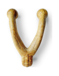 Juguete de Masticar Pet Qwerks BarkBone Mantequilla de Maní 20,96 cm 2